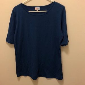 LulaRoe blue top